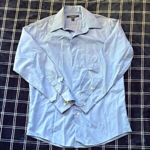 Women's Blue Dress Shirt